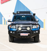 Ranger PK 2009-2011 707-02 Falcon Bull Bar Black A-Frame Package (LED Foglight) - SKU MCC-05002-702FOGUP