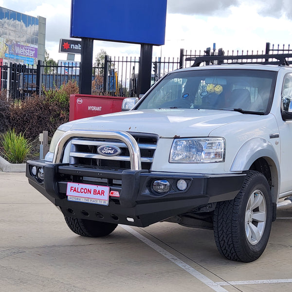 Ranger PK 2009-2011 707-01 Falcon Bull Bar Single Stainless Loop Package (No Foglight) - SKU MCC-05002-701SSL