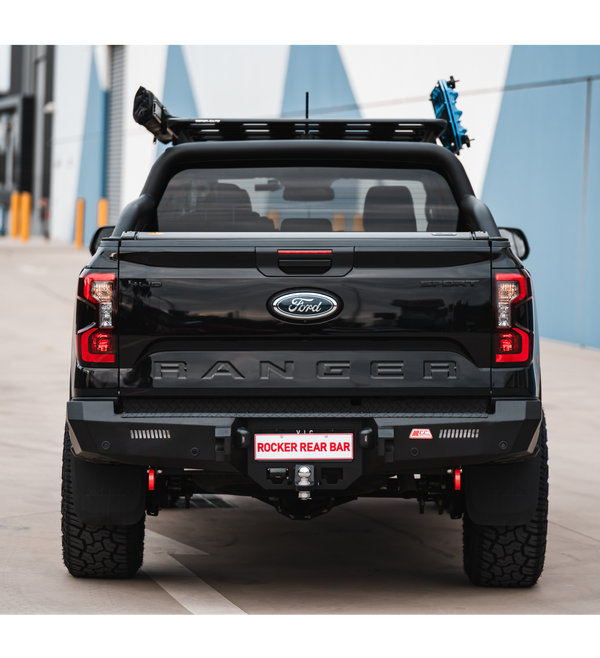 New Ranger 2022-On - 022-01 Rocker Rear Bar Package - SKU MCC-05010-201