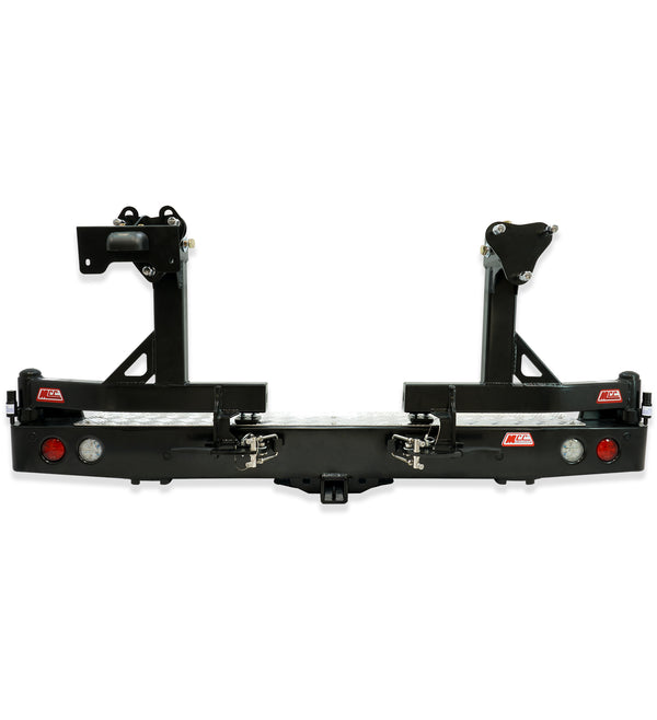 Pajero Sport QE 2015-2020 022-02 Rear Wheel Carrier Dual Wheels Carrier Package - SKU MCC-02010-202PK1