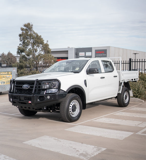 Next-Gen Ranger/Everest 2022-On - 707-02 Falcon Bull Bar Black A-Frame Package (No Foglight) - SKU MCC-05010-702UP