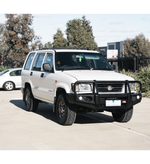 Jackaroo U8 1998-2004 707-02 Falcon Bull Bar Black A-Frame Package (No Foglight) - SKU MCC-07006-702