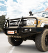 Land Cruiser 79 series UTE (2016-2022) 707-02 Falcon bull bar Black A Frame Package (LED Foglight) - SKU MCC-01005-702FOGUPSC