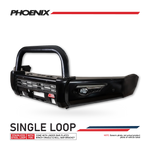 Fortuner 2015-2020 808-01 Phoenix Bull Bar Single Black Loop Package - SKU MCC-01018-801SBL