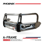 Fortuner 21-On (6/20) 808-02A Alloy Phoenix Bull Bar A-Frame Package - SKU MCC-01022-802AW