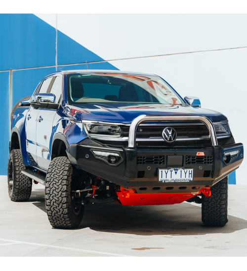 All-New Amarok 2023-On - 808-01 Phoenix Bull Bar Single Stainless Loop Package - SKU MCC-04002-801SSL