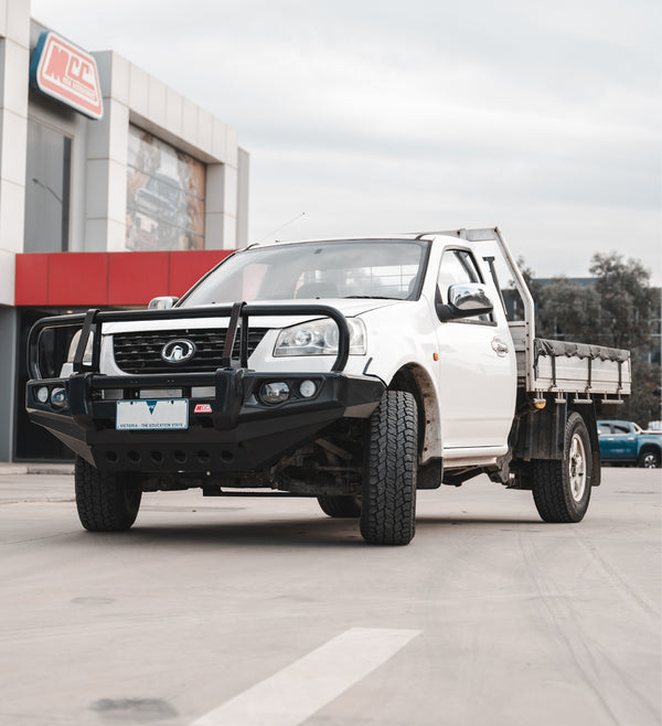 Great Wall V200 V240 2009-2019 707-02 Falcon Bull Bar Black A-Frame Package (No Foglight) - SKU MCC-11001-702UP