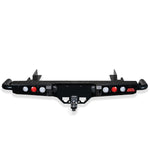 Triton MN 02010-2015 022-03 Jack Rear Bar with Light Kit and Black Step Plate Package - SKU MCC-02003-203MNSPBL