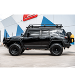 FJ Cruiser XJ10 2006-2017 039ABSR808 All Black Side Step and Rail Package (60mm Bull Bar) - SKU MCC-01012-039ABSR808