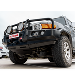 FJ Cruiser XJ10 2006-2017 707-02 Falcon Bull Bar Black A-Frame Package (LED Foglight) - SKU MCC-01012-702FOGUP