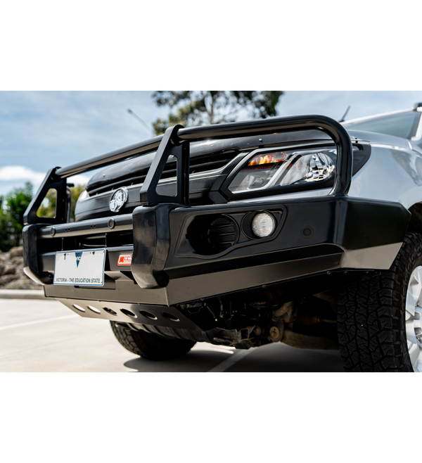 Colorado RG Trail Blazer 2017-2020 707-02 Falcon Bull Bar Black A-Frame Package (No Foglight) - SKU MCC-07005-702UP