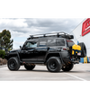 FJ Cruiser XJ10 2006-2017 039ABSR808 All Black Side Step and Rail Package (60mm Bull Bar) - SKU MCC-01012-039ABSR808