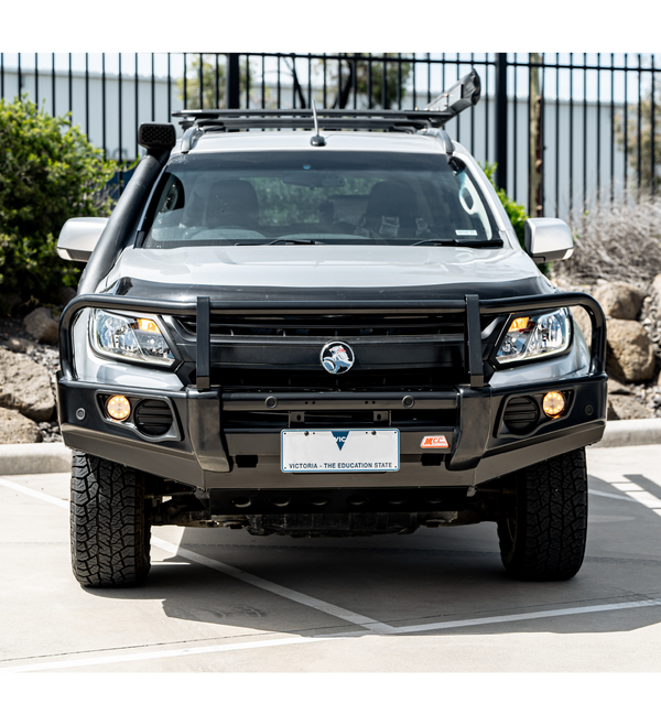 Colorado RG Trail Blazer 2017-2020 707-02 Falcon Bull Bar Black A-Frame Package (No Foglight) - SKU MCC-07005-702UP