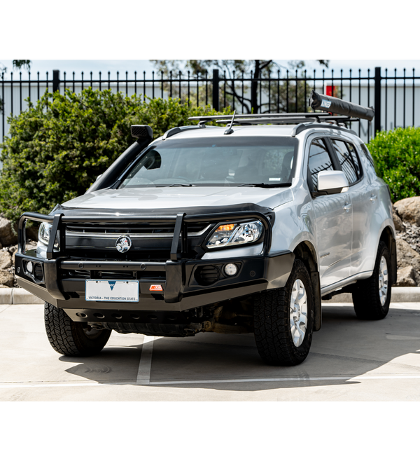 Colorado RG Trail Blazer 2017-2020 707-02 Falcon Bull Bar Black A-Frame Package (No Foglight) - SKU MCC-07005-702UP