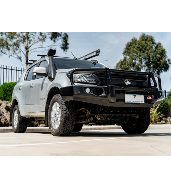 Colorado RG Trail Blazer 2017-2020 707-02 Falcon Bull Bar Black A-Frame Package (No Foglight) - SKU MCC-07005-702UP