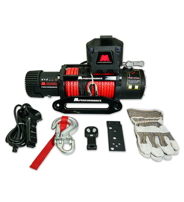 M Performance Winch 10,000 lbs Premium Ip68 - SKU MCC-RECO-MPER10