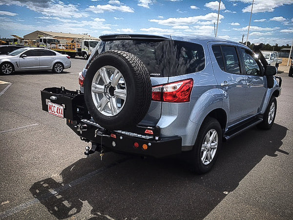 Mux/ Colorado Trail Blazer 2013-2019 022-02 Rear Wheel Carrier Double Jerry Can Holder Package - SKU MCC-08003-202PK3