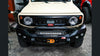 Suzuki Jimny 2019-Present 078-01SQSBL Rocker Bull Bar Single Sand Black Loop Package - SKU MCC-15001-7801SQSBL