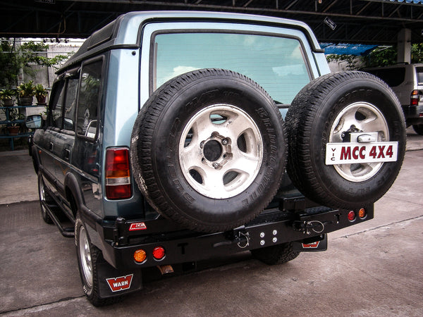 Discovery 1 1989-1998 022-02 Rear Wheel Carrier Dual Wheels Carrier Package - SKU MCC-09001-202PK1