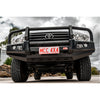 Land Cruiser 200 series prefacelift 2007-2015  707-02 Falcon Bull Bar Black A-Frame Package (LED Foglight) - SKU MCC-01008-702FOGUP