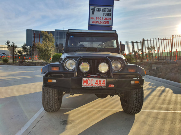 Jeep Wrangler Tj 97-06 004-01 Single Loop Bulbar Package (Foglight) - SKU MCC-12002-401