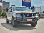 Navara D40 2005-2010 707-02 Falcon Bull Bar Black A-Frame Package (No Foglight) - SKU MCC-03006-702UP