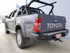 Hilux KUN26R 2012-2015 03205BTR Swing Sport Bar Black Tube with Roof Rack Package - SKU MCC-01015-05B185TR