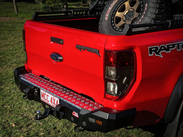 Ranger Raptor 2018-2021 022-01 Rocker Rear Bar Package - SKU MCC-05008-201