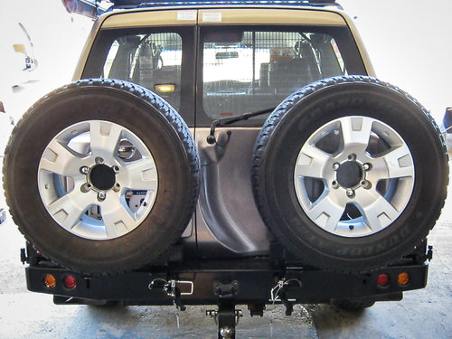 Patrol Y61 1997-2005 022-02 Rear Wheel Carrier Dual Wheels Carrier Package - SKU MCC-03003-202PK1