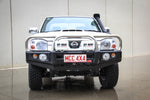 Navara D22 1997-2015 707-01 Falcon Bull Bar Triple Stainless Loops Package (LED Foglight) - SKU MCC-03008-701FOGUP