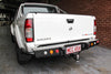 Navara D22 1997-2015 022-03 Jack Rear Bar with Light kit and Chrome Step Plate Package - SKU MCC-03008-203SPL