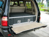 Land Cruiser 100 series 1998-2007 4402 Galvanised Steel Carpet Dual Drawer System with Medium Fridge Slide Package - SKU MCC-01007-4402M