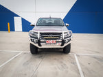 Hilux 2016-2020 707-02A Alloy Falcon Bull Bar Black A-Frame Package (LED Foglight) - SKU MCC-01017-702AW