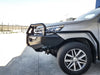 Hilux 2016-Current 039SBSR Side Step and Rail Package (Sand Black) (50mm Bull Bar) - SKU MCC-01017-039SBSR