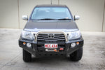 Hilux KUN26R 2012-2015 707-01 Falcon Bull Bar Single Stainless Loop Package (LED Foglight) - SKU MCC-01015-701SSLFOG