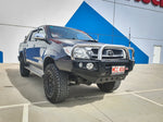 Hilux GGN25R 2005-2011 707-01 Falcon Bull Bar Triple Stainless Loops Package (LED Foglight) - SKU MCC-01002-701FOGUP