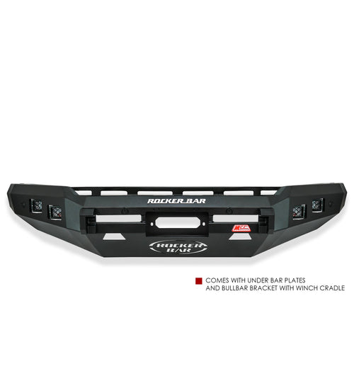 Dmax RG 2020-Present  078-01SQ Rocker Bull Bar No Loop Package - SKU MCC-08007-7801SQ