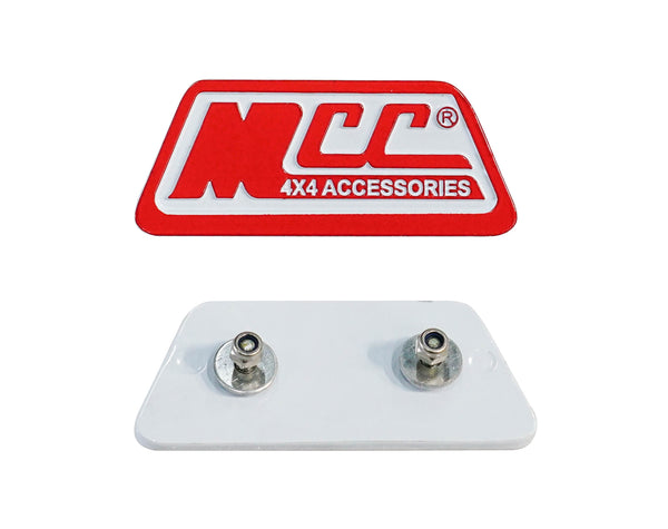 Mcc Alloy Badge Bolt On - SKU MCC-8008-mccbadgeBolt