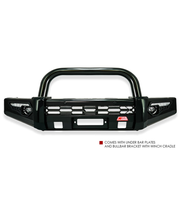 Dmax RG 2020-Present  808-01 Phoenix Bull Bar Single Black Loop Package - SKU MCC-08007-801SBL