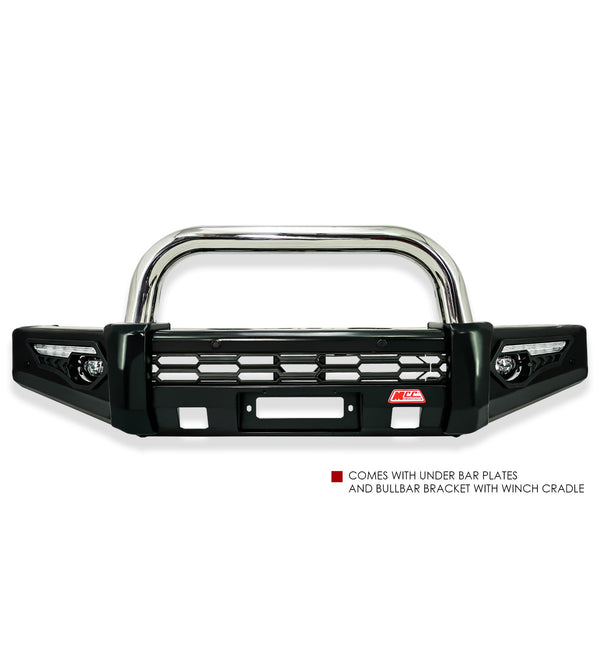 Dmax RG 2020-Present  808-01 Phoenix Bull Bar Single Stainless Loop Package - SKU MCC-08007-801SSL