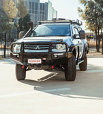 Triton ML MN  2006-2015 039BSR All Black Side Step and Rail Package (50mm Bull Bar) - SKU MCC-02002-039ABSR