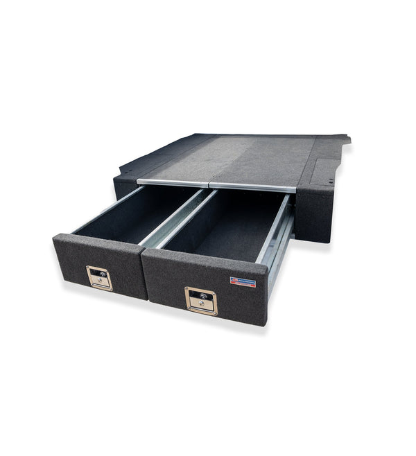 Triton ML 4401 Galvanised Steel Carpet Dual Drawer System - SKU MCC-02002-4401