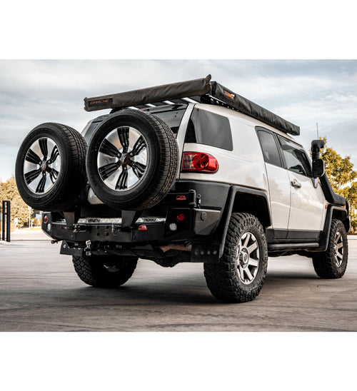 FJ Cruiser XJ10 2006-2017 022-02 Rear Wheel Carrier Bar - 022-02 Rear Wheel Carrier Dual Wheels Carrier Package - SKU MCC-01012-202PK1