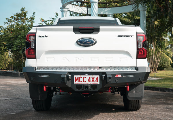 New Ranger 2022-On - 022-01 Rocker Rear Bar Package - SKU MCC-05010-201