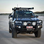 Fortuner 2015-2020 707-02 Falcon Bull Bar Black A-Frame Package (LED Foglight) - SKU MCC-01018-702FOGUP