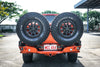 Dmax RG/BT50 TF 2020-Present  022-02 Rear Wheel Carrier Dual Wheels Carrier Package - SKU MCC-08007-202PK1