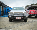 Amarok 2011-On 707-01 Falcon Bull Bar Triple Stainless Loops Package (LED Foglight) - SKU MCC-04001-701FOGUP