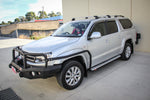 Amarok 2011-On 039BSR808 Side Step and Rail Package (Chrome Step Plate) (60mm Bull Bar) - SKU MCC-04001-039BSR808