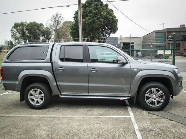 Amarok 2011-On 309SBK Side Step Package (Sand Black) - SKU MCC-04001-309SBS