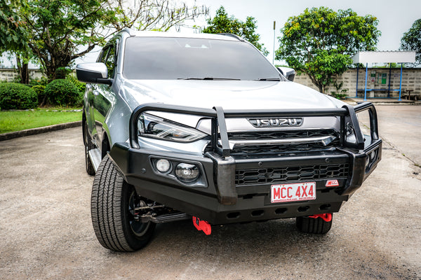 MUX Gen 3 2020-On  Falcon Bull Bar Black A-Frame Package (No Foglight) - SKU MCC-08008-702UP